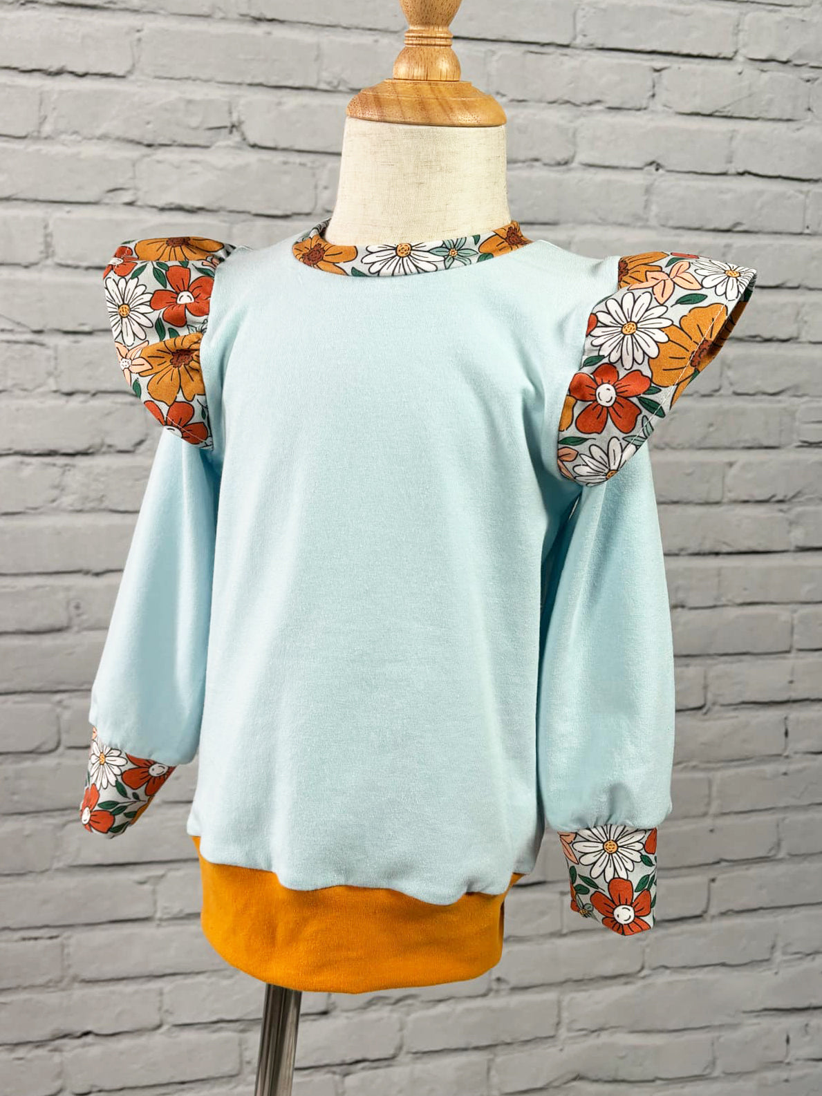 Classic Pull Over Shirt Sewing Pattern - PDF print and projector