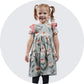 Madelyn Peplum and Tier Dress Sewing Pattern - PDF print and projector