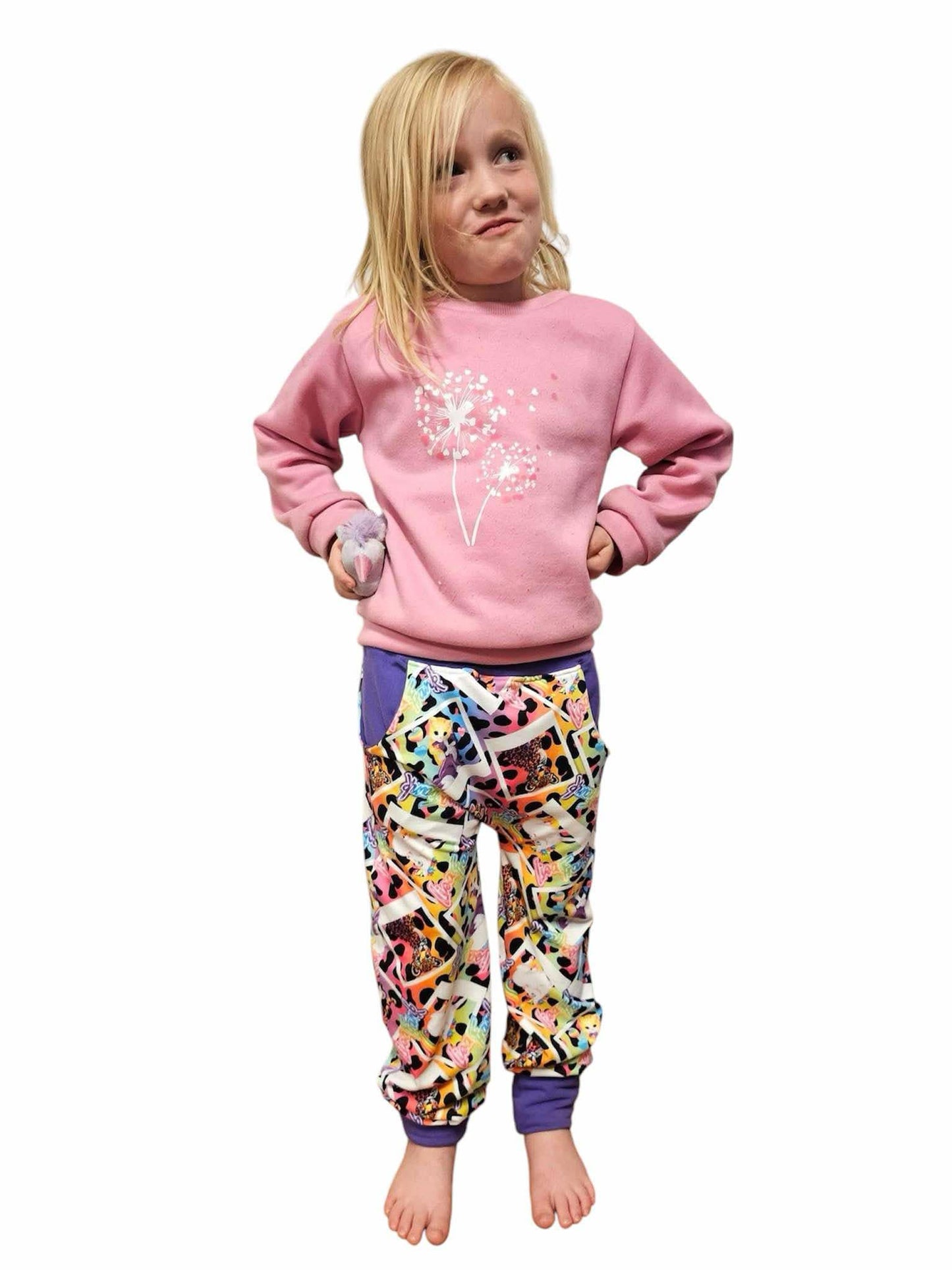 Grow with me pants Digital Sewing Pattern - PDF print and projector