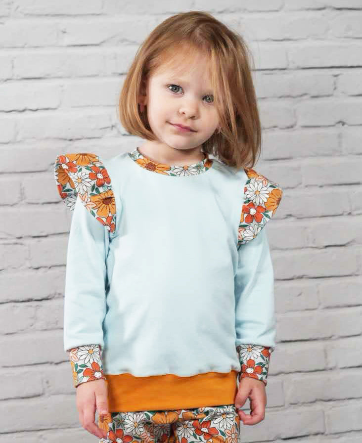 Classic Pull Over Shirt Sewing Pattern - PDF print and projector