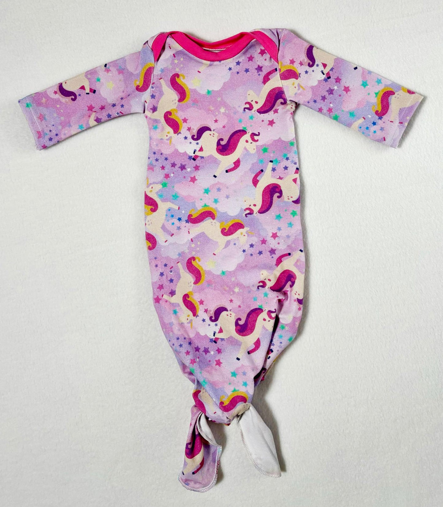 Lap Tee Gown for Babies Digital Sewing Pattern - PDF print and projector