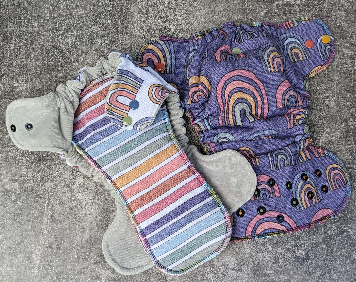 Newborn Hybrid Cloth Diaper Digital Sewing Pattern - PDF print and projector