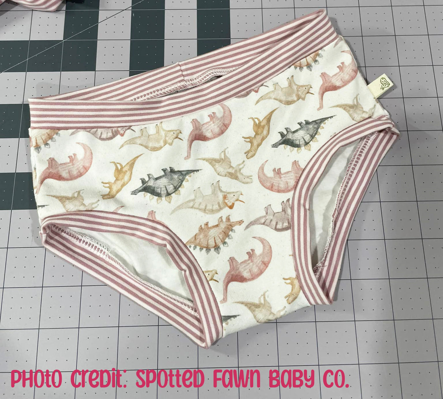 Brief Undies Toddlers and Kids Digital Sewing Pattern - PDF print and projector