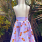 Skater Twirl Skirt Digital Sewing Pattern - PDF print and projector