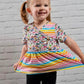 Madelyn Peplum and Tier Dress Sewing Pattern - PDF print and projector