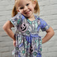 Madelyn Peplum and Tier Dress Sewing Pattern - PDF print and projector
