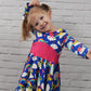 Archway Twirl Dress Sewing Pattern - PDF print and projector