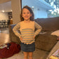 Slim Fit Arch Color Block Tee  Sewing Pattern - PDF print and projector