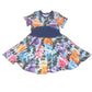 Archway Twirl Dress Sewing Pattern - PDF print and projector