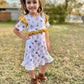 Princess Nightgown Sewing Pattern - PDF print and projector