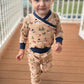 Ultimate Hug Me Romper Crossover Front Opening Babies and Toddlers Digital Sewing Pattern - PDF print and projector