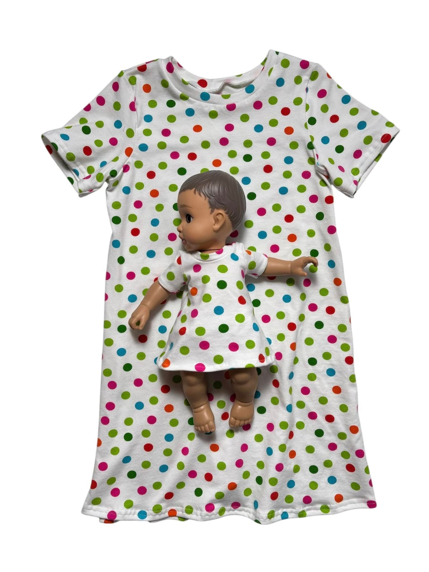 Doll Princess Nightgown Sewing Pattern - PDF print and projector