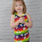 Racer back tank Sewing Pattern - PDF print and projector