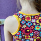 Racer back tank Twirl Dress Sewing Pattern - PDF print and projector