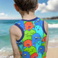 Racer back tank Sewing Pattern - PDF print and projector