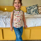 Racer back tank Sewing Pattern - PDF print and projector