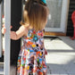 Racer back tank Twirl Dress Sewing Pattern - PDF print and projector
