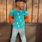 Ultimate Color Block Box Tee Digital Sewing Pattern - PDF print and projector