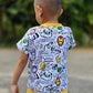 Ultimate Color Block Box Tee Digital Sewing Pattern - PDF print and projector