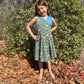 Cross-Over Twirl Dress Sewing Pattern - PDF print and projector