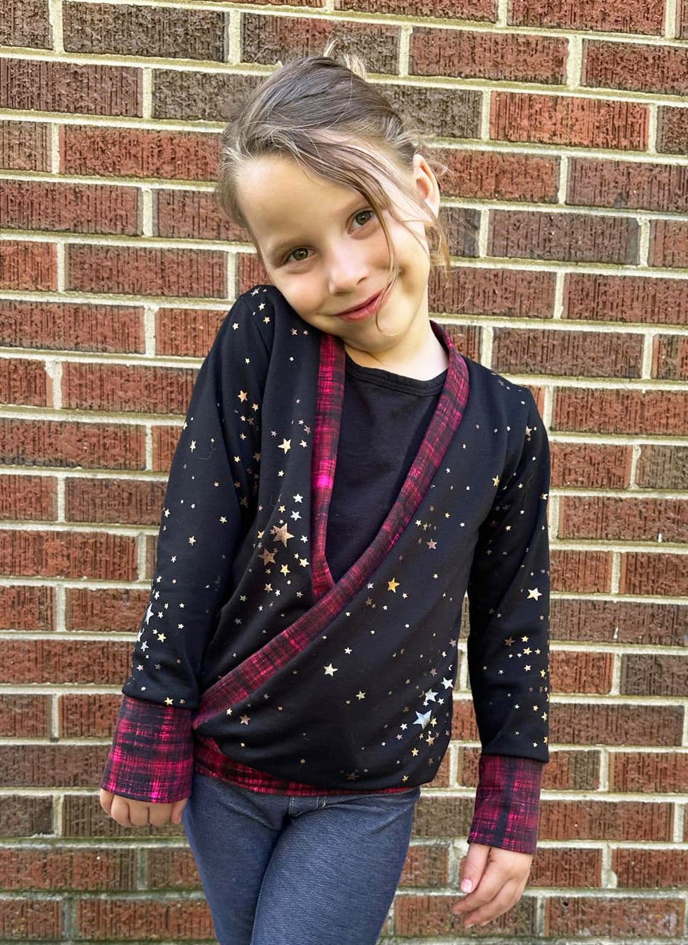 Pull Over Cardigan Sewing Pattern - PDF print and projector