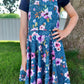 Romper Dress Digital Sewing Pattern - PDF print and projector