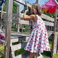 Romper Dress Digital Sewing Pattern - PDF print and projector