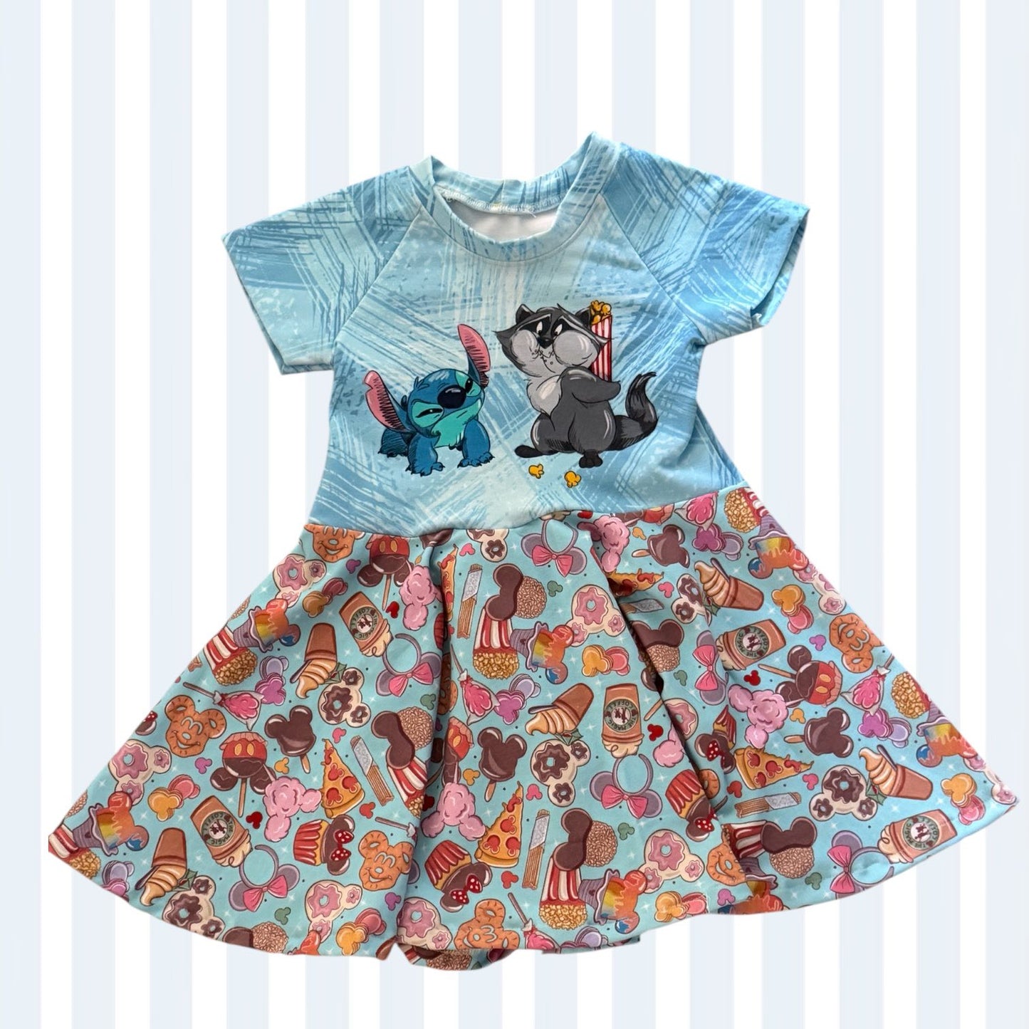 Raglan Dress Digital Sewing Pattern - PDF print and projector