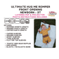 Ultimate Hug Me Romper Front Opening Babies and Toddlers Digital Sewing Pattern - PDF print and projector