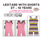 Leotard Gymnastics & Dance Digital Sewing Pattern - PDF print and projector