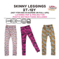 Skinny Leggings Digital Sewing Pattern - PDF print and projector