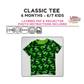 Classic Tee Babies and Kids Digital Sewing Pattern - PDF print and projector