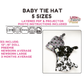 Baby Tie Hat Digital Sewing Pattern - PDF print and projector