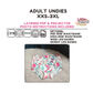 Women's Adult Underwear Digital Sewing Pattern - PDF print and projector