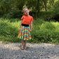 Skater Twirl Skirt Digital Sewing Pattern - PDF print and projector