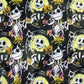 Jack Skellington Halloween DBP Double brushed Polyester fabric by the yard